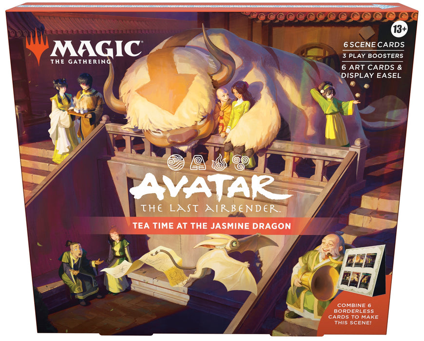 Trading Card Games Magic the Gathering - Avatar Last Airbender - Tea Time at the Jasmine - Scene Box - Cardboard Memories Inc.