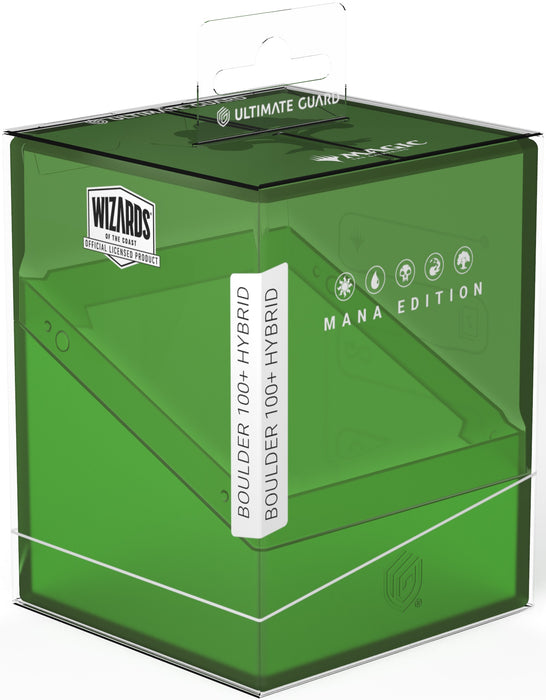 Supplies Ultimate Guard - Boulder Deck Case - MTG Mana Edition - Forest - 100 - Cardboard Memories Inc.