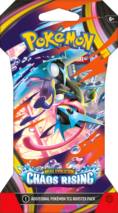 Trading Card Games Pokémon - Mega Evolution - Chaos Rising - Blister Pack - Cardboard Memories Inc.