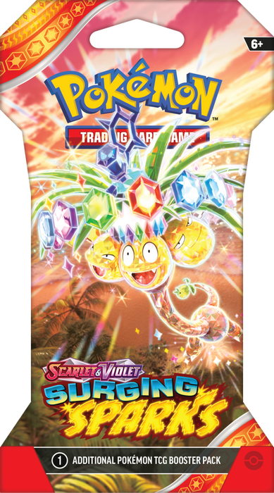 Trading Card Games Pokemon - Scarlet and Violet - Surging Sparks - Blister Pack - Cardboard Memories Inc.