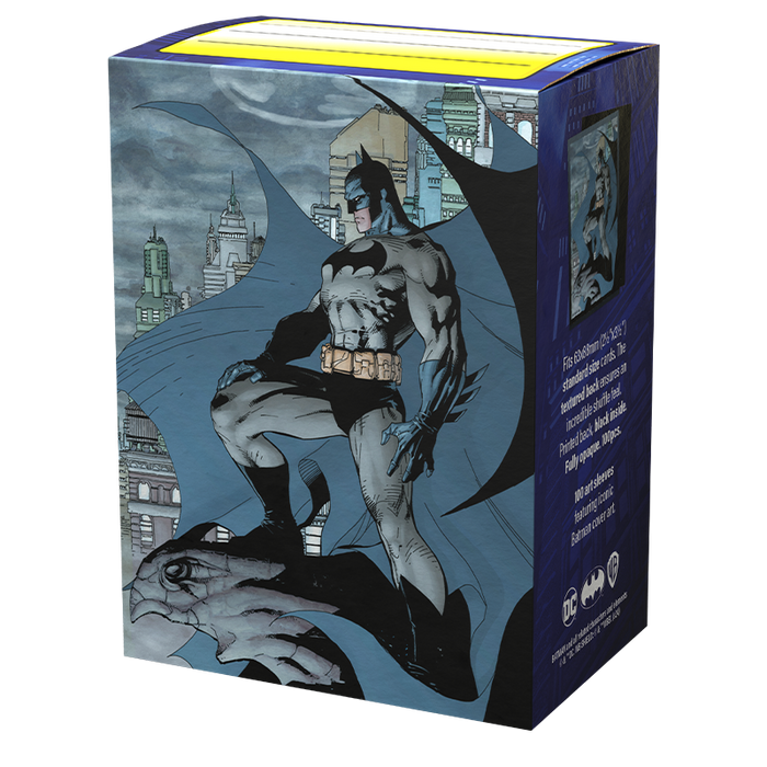 Supplies Arcane Tinmen - Dragon Shield Dual Art Sleeves - Standard Size - Matte - DC Batman 85th Anniversary Edition - Batman - Package of 100 - Cardboard Memories Inc.