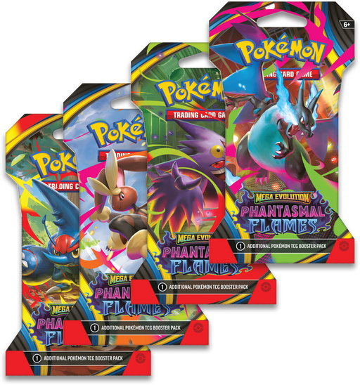 Trading Card Games Pokémon - Mega Evolution - Phantasmal Flames - Blister Pack - Cardboard Memories Inc.