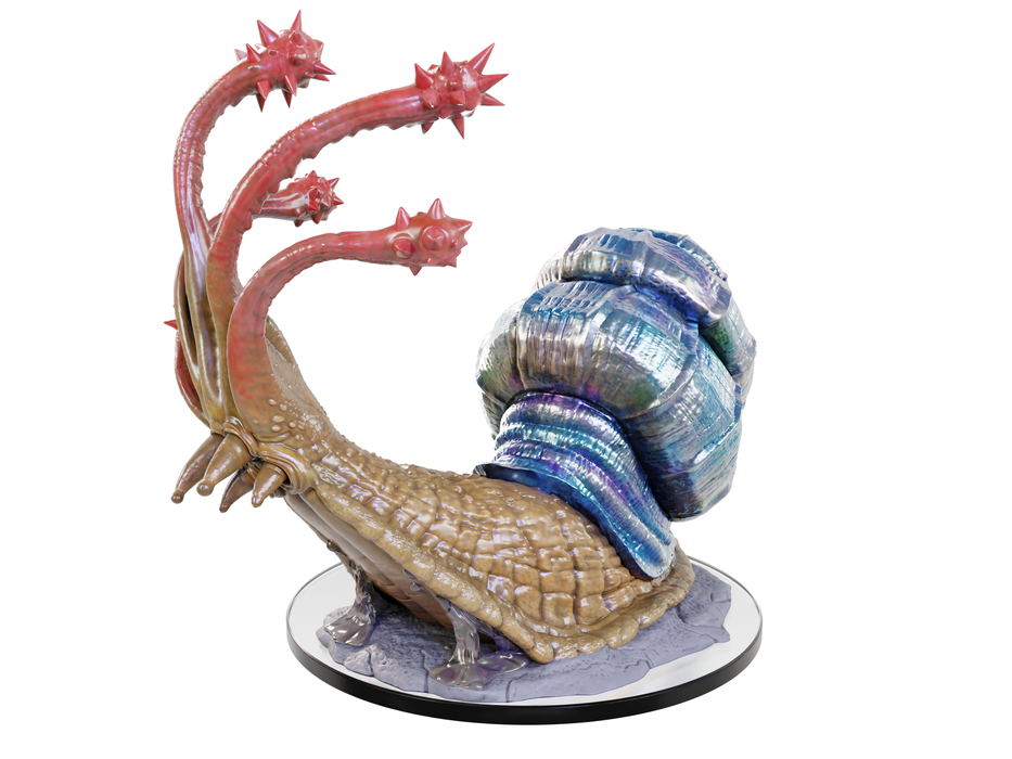 Role Playing Games Wizkids - Dungeons and Dragons - Unpainted Miniature - Nolzurs Marvellous Miniatures - Fail Snail - 90676 - Cardboard Memories Inc.