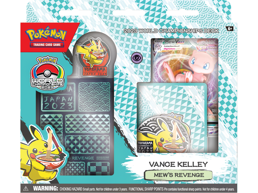 Trading Card Games Pokemon - 2023 World Championships Deck - Vance Kelley Mews Revenge - Cardboard Memories Inc.