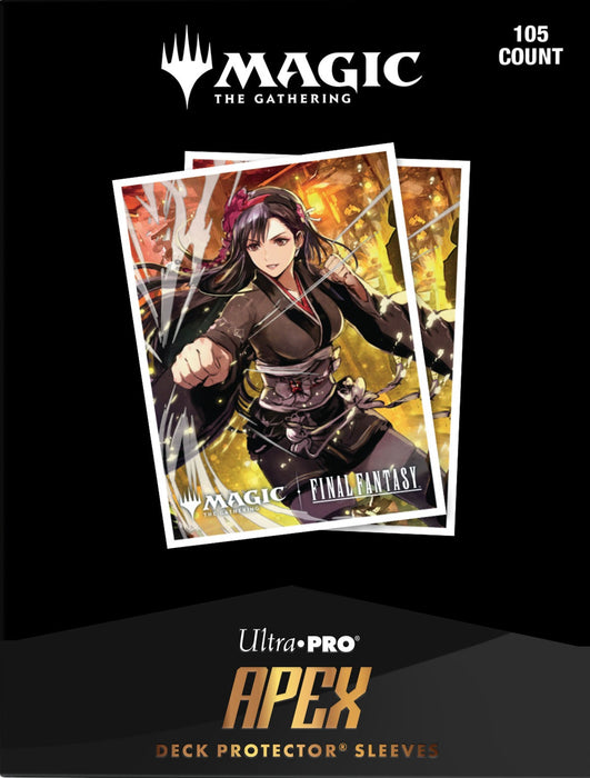 Supplies Ultra Pro - Magic the Gathering - APEX - Deck Protector Sleeves - Final Fantasy - Tifa Lockhart - 105 Count - Pre-Order October 15th 2026 - Cardboard Memories Inc.
