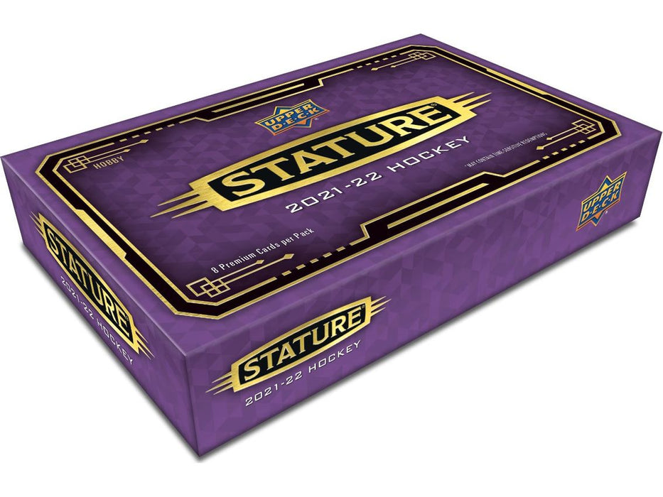 Sports Cards Upper Deck - 2021-22 - Hockey - Stature - Hobby Box - Cardboard Memories Inc.