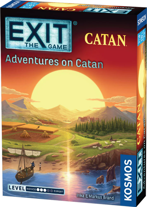 Board Games Thames and Kosmos - EXIT - Adventures on Catan - Cardboard Memories Inc.