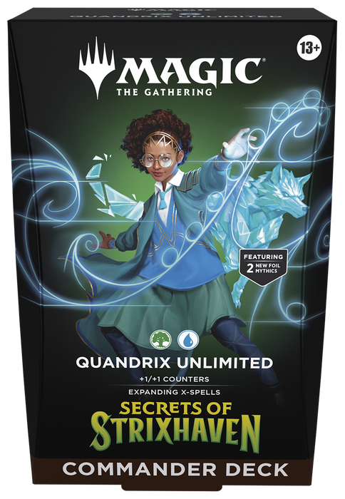 Magic the Gathering - Secrets of Strixhaven - Quandrix Unlimited - Commander Deck - Pre-Order April 24th 2026