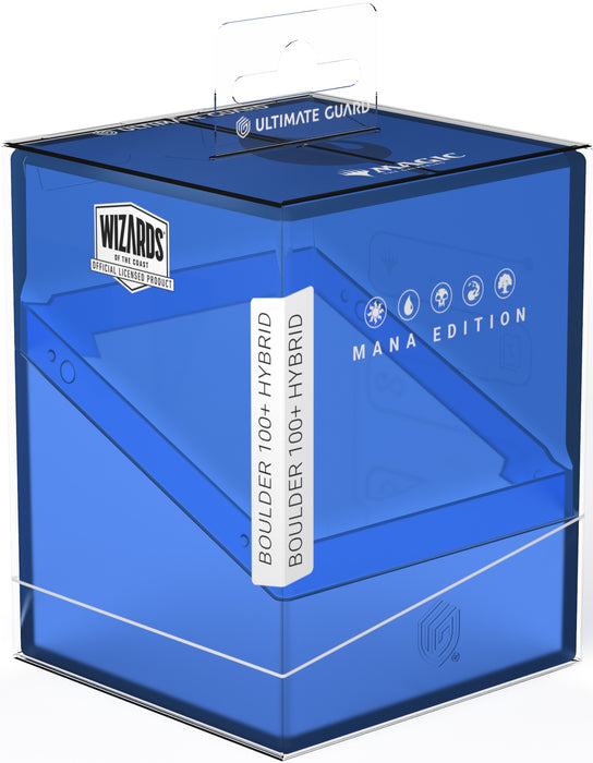 Supplies Ultimate Guard - Boulder Deck Case - MTG Mana Edition - Island - 100 - Cardboard Memories Inc.