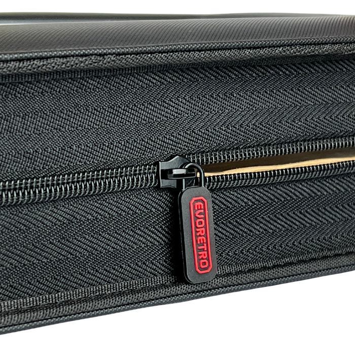 Comic Supplies Evoretro - Premium Card Slab Binder with Window - 32 Count - Black - Cardboard Memories Inc.