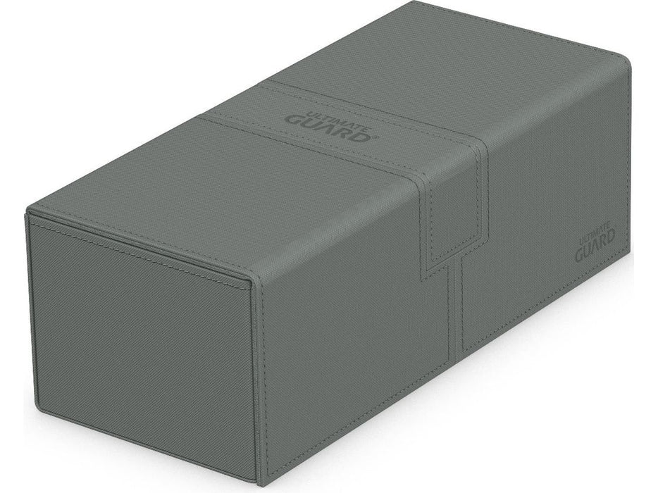 Supplies Ultimate Guard - Twin Flip N Tray Deck Case - Monocolor Grey - 266+ - Cardboard Memories Inc.