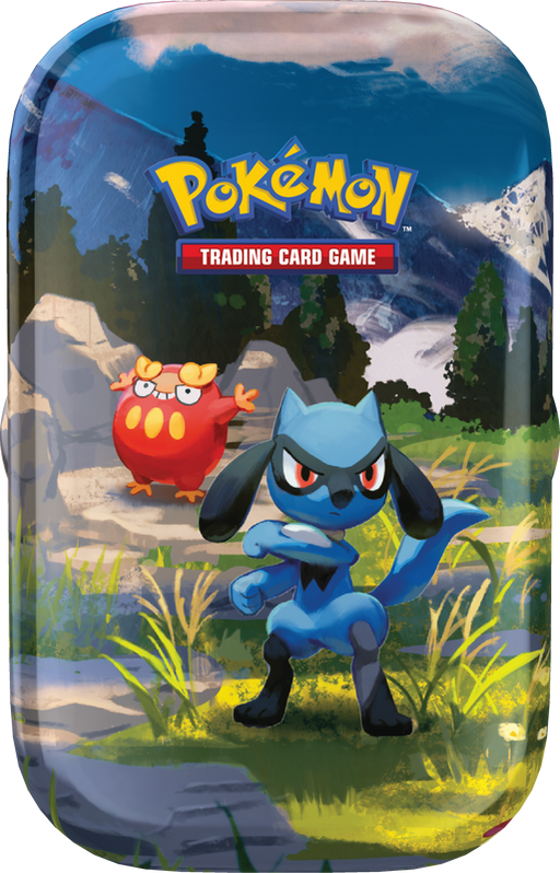 Trading Card Games Pokémon - Mega Evolution - Ascended Heroes - Mini Tin - Riolu - Cardboard Memories Inc.