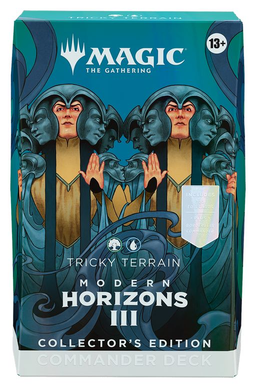 Trading Card Games Magic the Gathering - Modern Horizons III - Commander Deck - Collectors Edition - Tricky Terrian - Pre-Order June 14th 2024 - Cardboard Memories Inc.