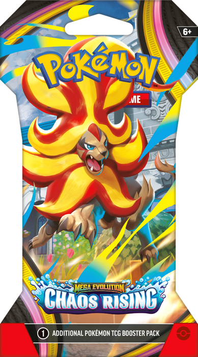 Trading Card Games Pokémon - Mega Evolution - Chaos Rising - Blister Pack - Cardboard Memories Inc.