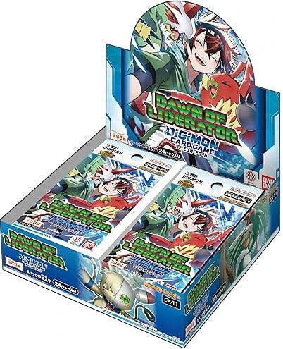 collectible card game Bandai - Digimon - Dawn of Liberator - Trading Card Extra Booster Box - Cardboard Memories Inc.