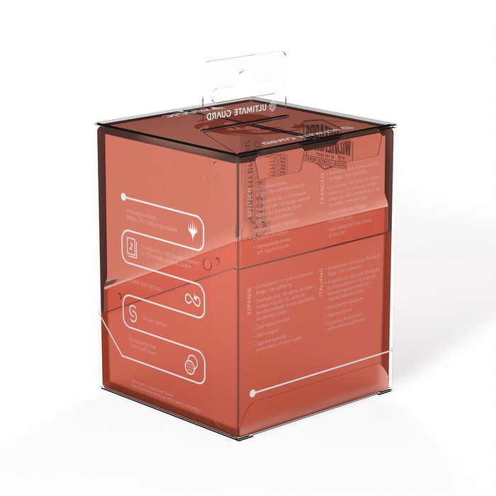 Supplies Ultimate Guard - Boulder Deck Case - MTG Mana Edition - Mountain - 100 - Cardboard Memories Inc.