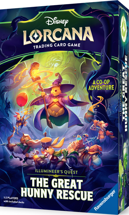 Supplies Disney - Lorcana - Attack of the Vine - Great Hunny Rescue - Illumineer’s Quest - Pre-Order - Cardboard Memories Inc.