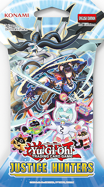 Trading Card Games Konami - Yu-Gi-Oh! - Justice Hunters - Blister Pack - Cardboard Memories Inc.