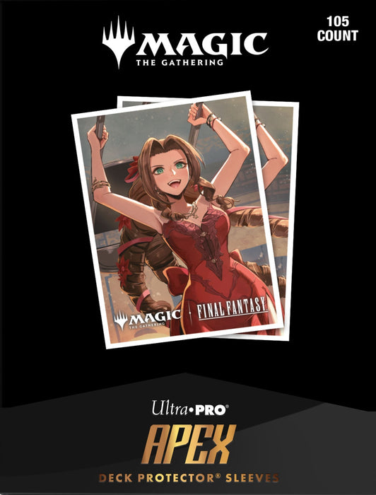 Supplies Ultra Pro - Magic the Gathering - APEX - Deck Protector Sleeves - Final Fantasy - Aerith Gainsborough - 105 Count - Pre-Order October 15th 2026 - Cardboard Memories Inc.