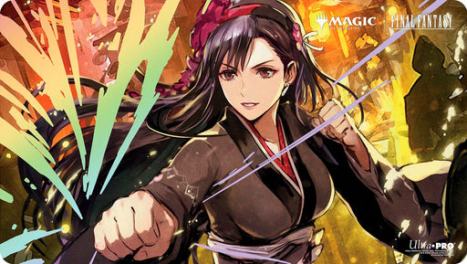 Supplies Ultra Pro - Playmat - Magic the Gathering - Artist Series - Final Fantasy - Tifa Lockhart - Foil - Pre-Order October 15th 2026 - Cardboard Memories Inc.