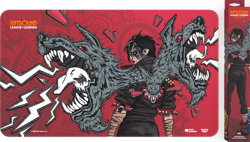 Riftbound - League of Legends Trading Card Game - Unleashed - Playmat - Vi - Pre-Order May 8th, 2026 - Cardboard Memories Inc.