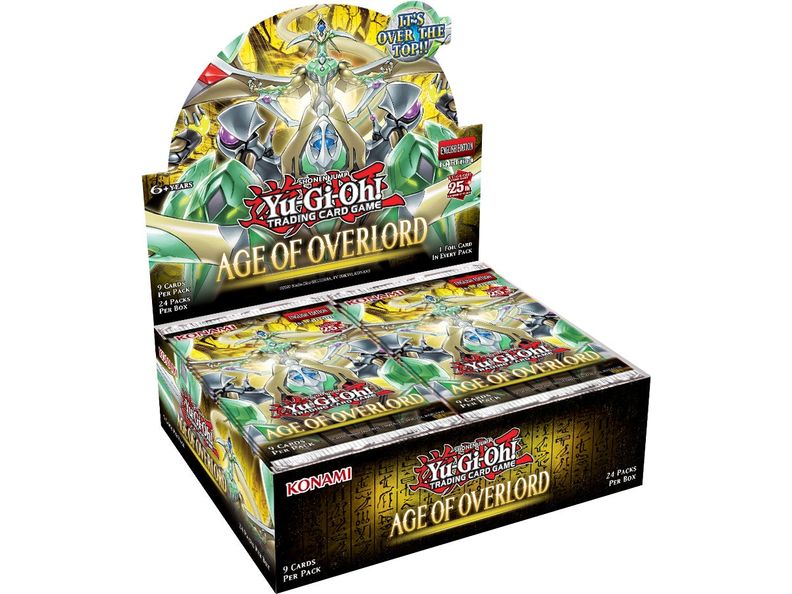 Trading Card Games Konami - Yu-Gi-Oh! - Age Of Overlord - Booster Box - Cardboard Memories Inc.