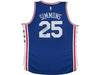  Upper Deck - Authenticated - Ben Simmons Autographed 76ers Away Jersey - ORDER VIA EMAIL ONLY - Cardboard Memories Inc.