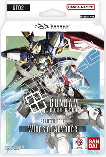 collectible card game Bandai - Gundam Card Game - ST-02 - Wings of Advance - Starter Deck - Cardboard Memories Inc.