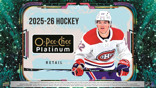 Sports Cards Upper Deck - 2025-26 - Hockey - O-Pee-Chee Platinum - Blaster Box - Pre-Order April 15th 2026 - Cardboard Memories Inc.