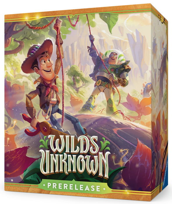 Supplies Disney - Lorcana - Wilds Unknown - Pre-release Box - Cardboard Memories Inc.