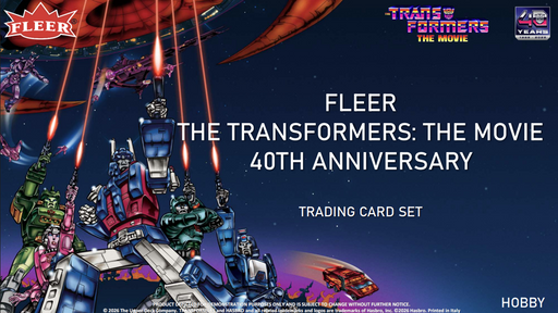 Non-Sport Trading Card Upper Deck - Fleer - Transformers The Movie 40th Anniversary - Booster Box - Cardboard Memories Inc.