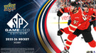 Sports Cards Upper Deck - 2025-26 - Hockey - SP Game Used - Hobby Box - Pre-Order January 15th 2026 - Cardboard Memories Inc.