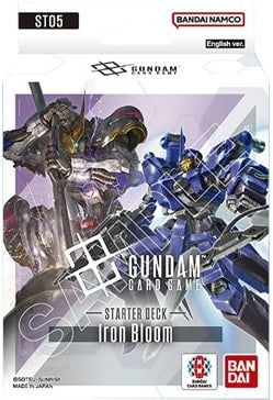 collectible card game Bandai - Gundam Card Game - ST-05 - Iron Bloom - Starter Deck - Cardboard Memories Inc.