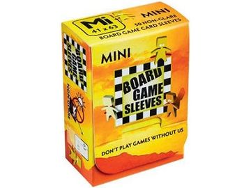 Supplies Arcane Tinmen - Board Game Card Sleeves - Nonglare Mini Clear - 41mm x 63mm - Cardboard Memories Inc.