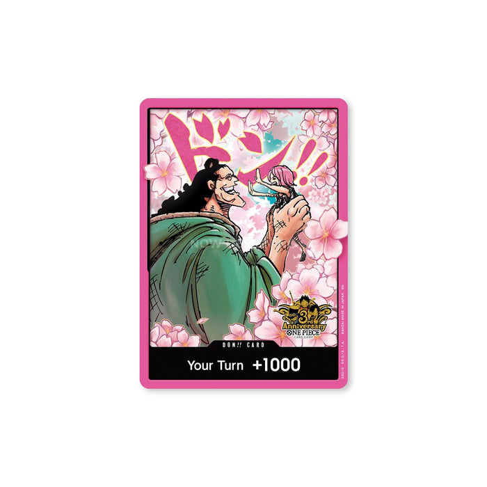Collectible Card Game Bandai - One Piece Card Game - Chinese 3rd Anniversary Set English Version - Cardboard Memories Inc.