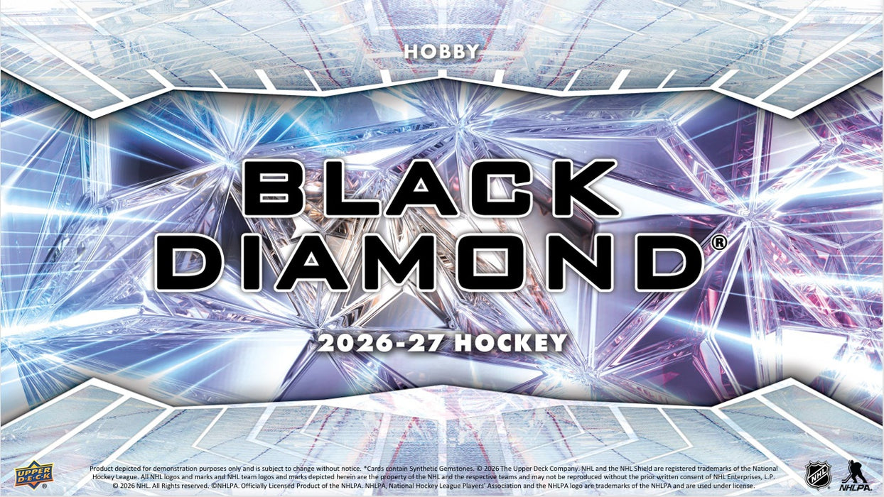 Upper Deck - 2026-27 - Hockey - Black Diamond - Hobby Box - Pre-Order January 1st 2027