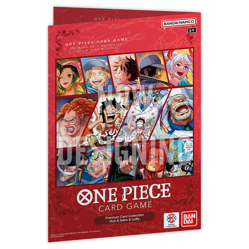 collectible card game Bandai - One Piece Card Game - Best Selection - Ace, Sabo and Luffy - Premium Card Collection - Pre-Order - Cardboard Memories Inc.