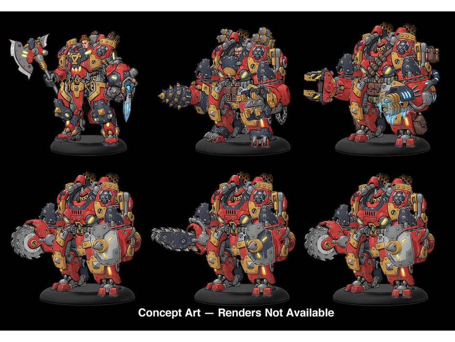 Collectible Miniature Games Privateer Press - Warmachine - Khador - Annihilators Cadre - PIP 24041 - Cardboard Memories Inc.