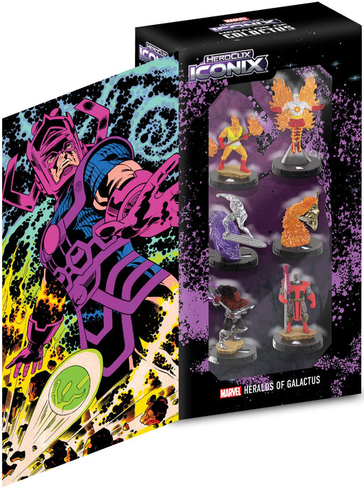 Collectible Miniature Games Wizkids - Marvel - HeroClix - Iconix - Heralds of Galactus - Cardboard Memories Inc.