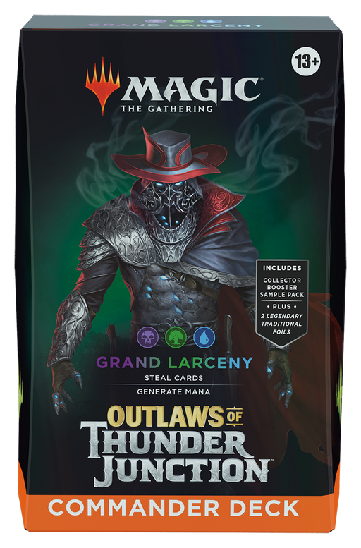 Trading Card Games Magic the Gathering - Outlaws of Thunder Junction - Commander Deck - Grand Larceny - Cardboard Memories Inc.