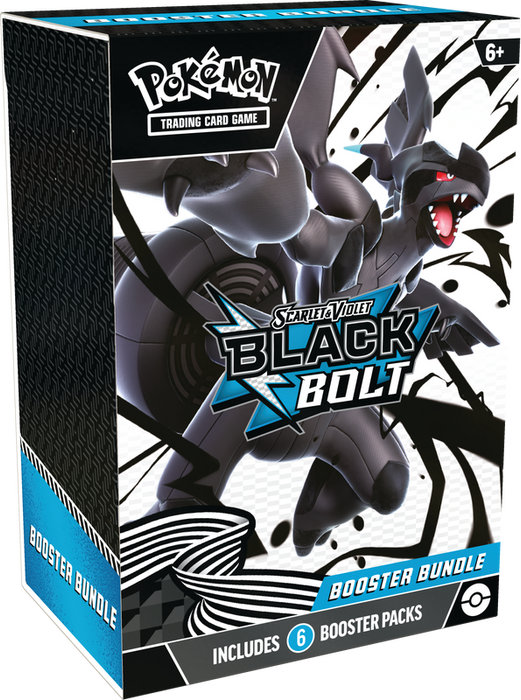 Trading Card Games Pokemon - Scarlet and Violet - Black and White - Black Bolt - Booster Bundle - Cardboard Memories Inc.