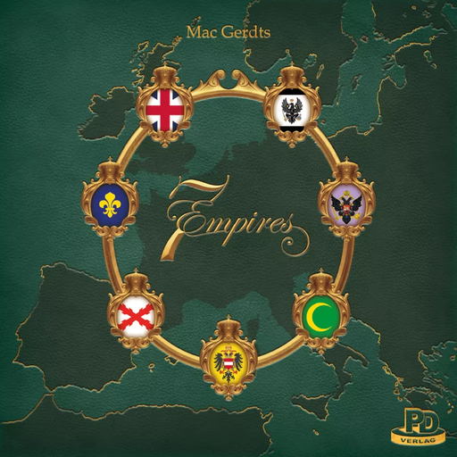 Board Games Rio Grande Games - 7 Empires - Cardboard Memories Inc.
