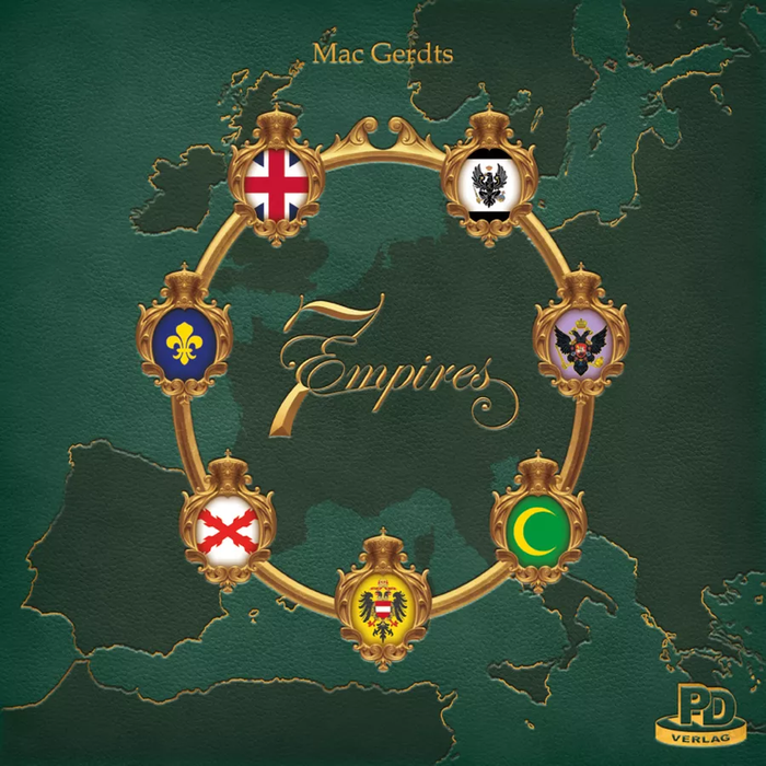 Board Games Rio Grande Games - 7 Empires - Cardboard Memories Inc.