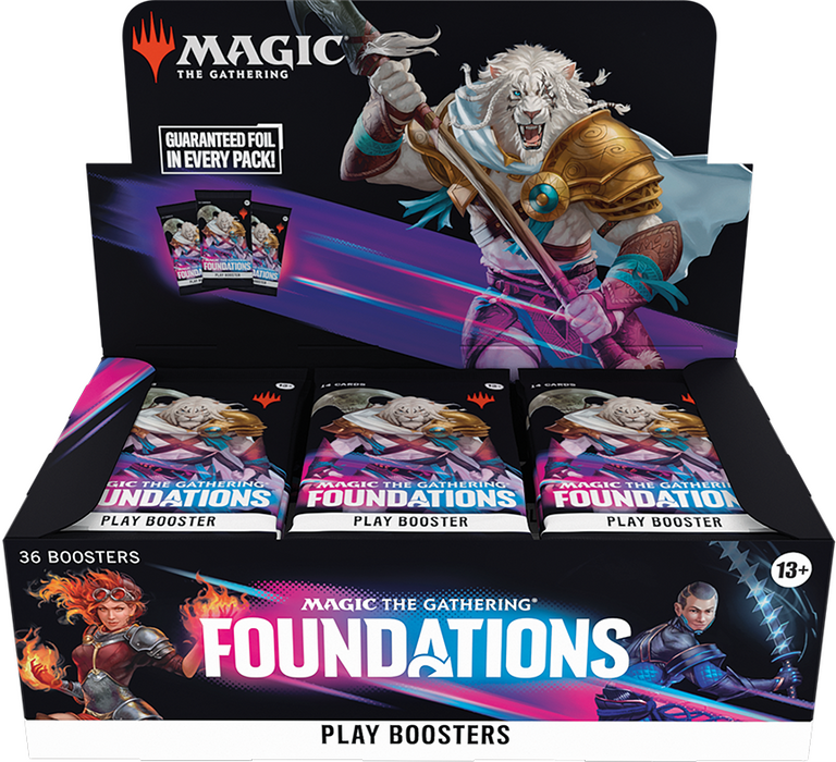 Trading Card Games Magic the Gathering - Foundations - Play Booster Box - Cardboard Memories Inc.