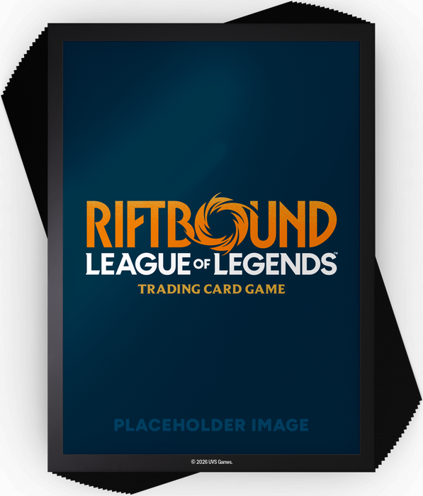 Riftbound - League of Legends - Unleashed - Art Sleeves - 2 - 100 Count - Cardboard Memories Inc.