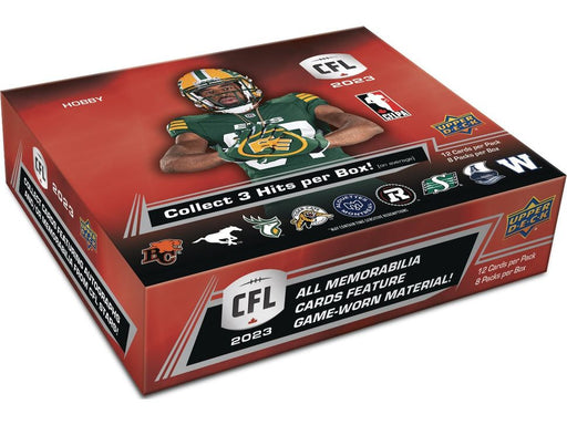 Sports Cards Upper Deck - 2023 - CFL Football - Hobby Box - Cardboard Memories Inc.