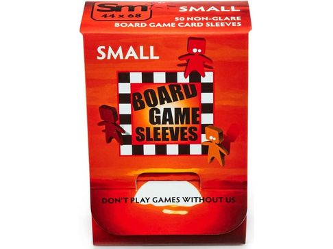 Supplies Arcane Tinmen - Board Game Card Sleeves - Nonglare Small Clear - 44mm x 68mm - Cardboard Memories Inc.