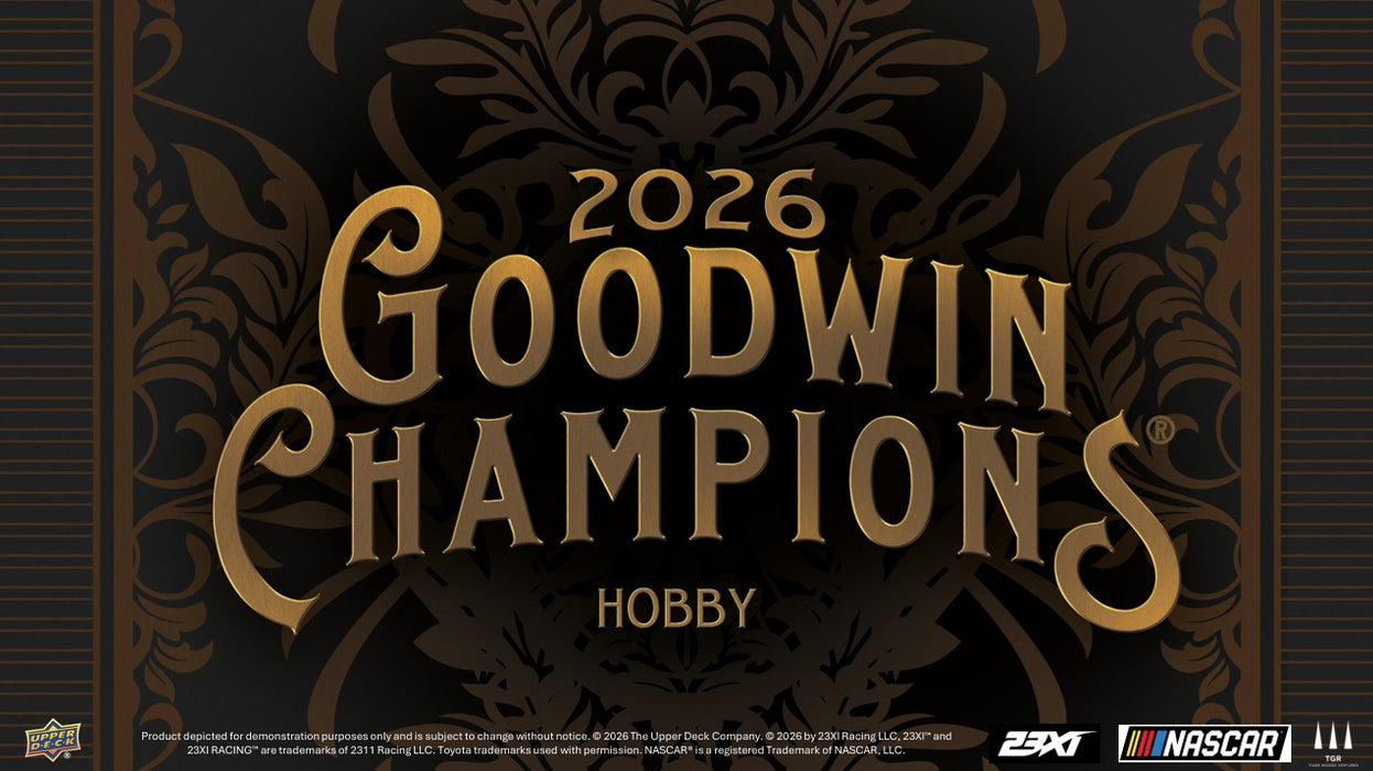 Upper Deck - 2026 - Goodwin Champions - Trading Card Hobby Box - Pre-Order July 15th 2026
