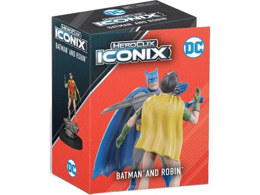 Collectible Miniature Games Wizkids - DC - HeroClix - Iconix - Batman and Robin - Cardboard Memories Inc.