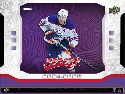 Sports Cards Upper Deck - 2024-25 - Hockey - MVP - Trading Card Hobby Box - Pre-Order July 30th - Cardboard Memories Inc.